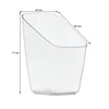 REGENT DISPOSABLE PLASTIC CUPS SQUARE SLANTED 10PK, 85ML