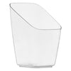 REGENT DISPOSABLE PLASTIC CUPS SQUARE SLANTED 10PCS, (50X50X77MM)