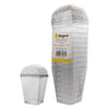REGENT DISPOSABLE PLASTIC TAPERED CUPS WITH DOME LIDS 10PK, 165ML