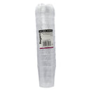 REGENT DISPOSABLE PLASTIC CUPS ROUND FLUTED WITH LIDS 10SETS, 145ML (63MM DIAX80MM)