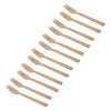 REGENT DISPOSABLE BAMBOO FORKS 12PK, 170MM