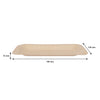 REGENT DISPOSABLE WOODEN RECTANGULAR PLATES 10PCS, (190X130X10MM)