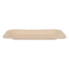 REGENT DISPOSABLE WOODEN RECTANGULAR PLATES 10PCS, (190X130X10MM)