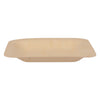 REGENT DISPOSABLE WOODEN SQUARE PLATES 10PK, 126X126MM