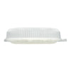 REGENT SUGARCANE FIBRE PLATES & PET LIDS 20PCS, 230MM