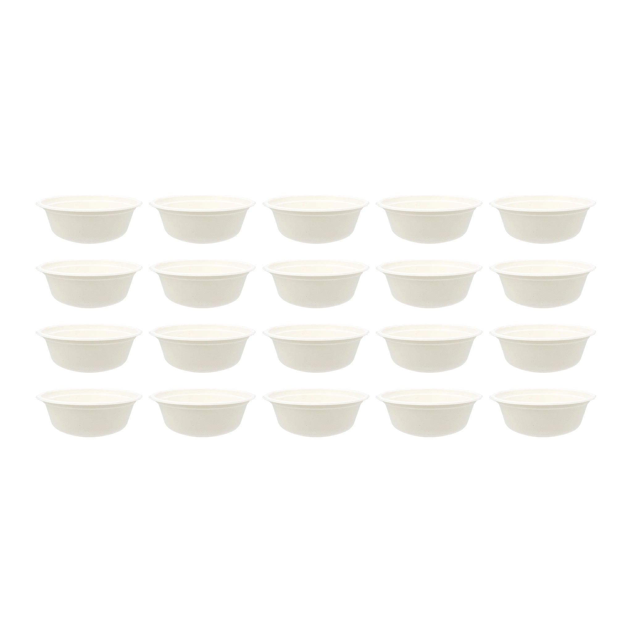 REGENT SUGARCANE FIBRE DEEP BOWLS 20PK, 500ML