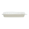 REGENT SUGARCANE FIBRE RECTANGULAR CONTAINER 500ML & PET LIDS, 20 PCS
