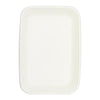REGENT SUGARCANE FIBRE RECTANGULAR CONTAINER 500ML & PET LIDS, 20 PCS