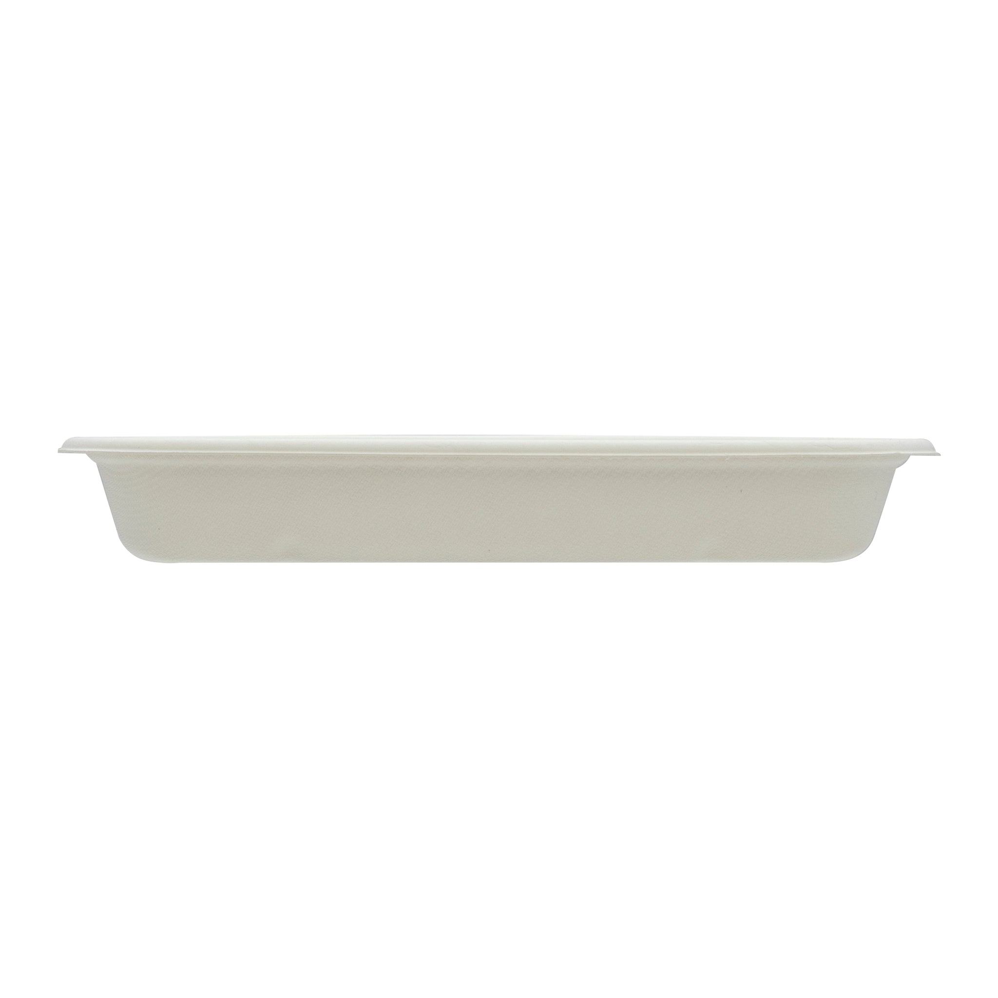 REGENT SUGARCANE FIBRE RECTANGULAR CONTAINER 500ML & PET LIDS, 20 PCS