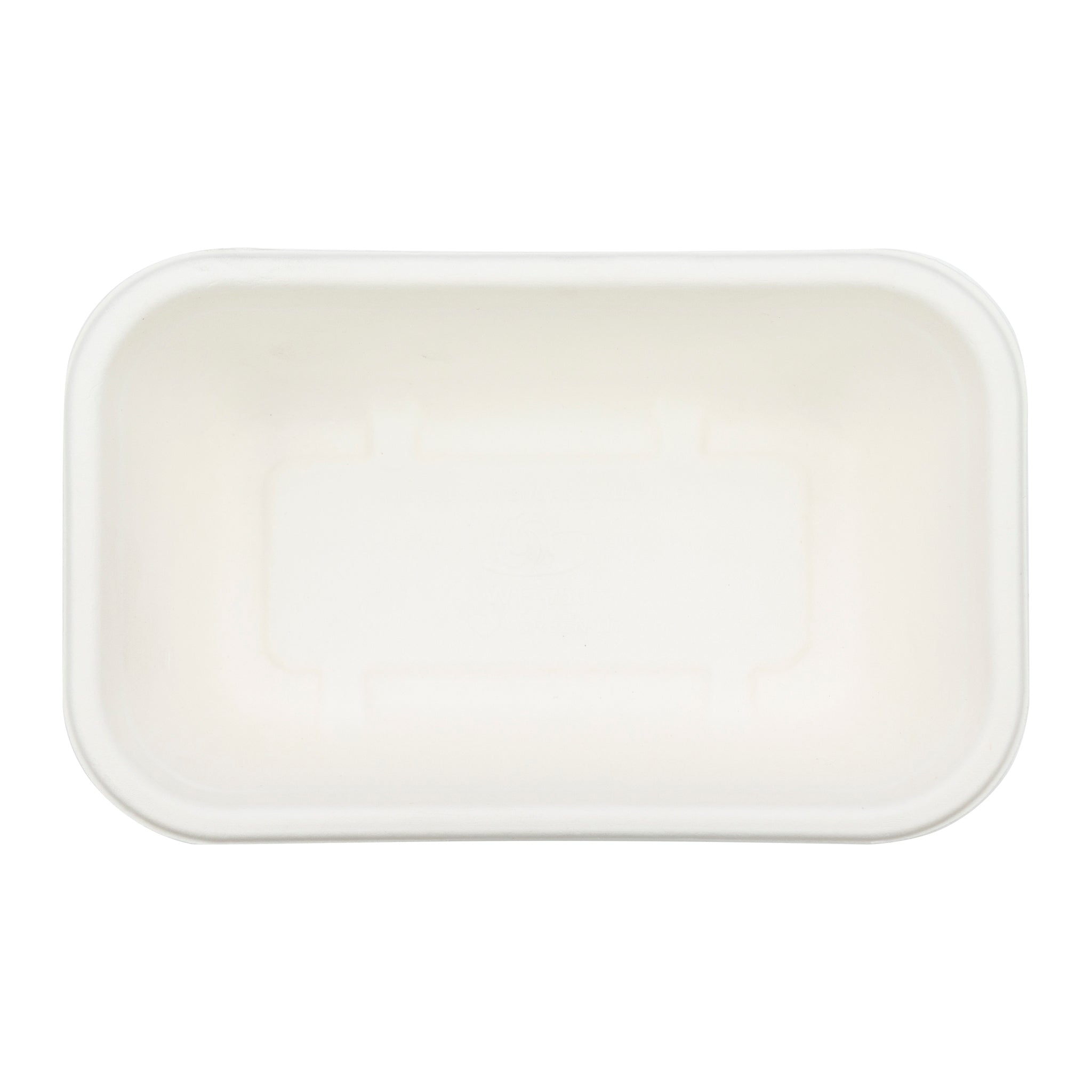 REGENT SUGARCANE FIBRE RECTANGULAR CONTAINER 750ML & LIDS, 20 PCS