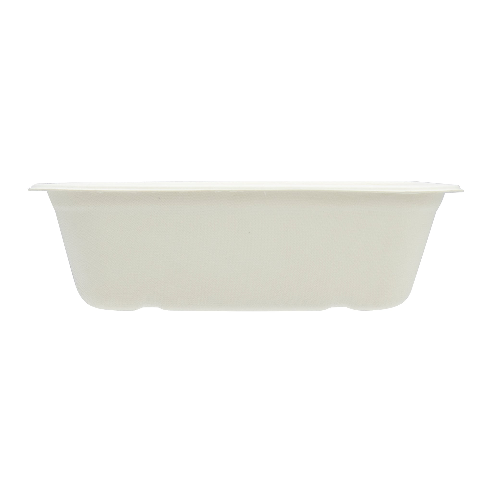REGENT SUGARCANE FIBRE RECTANGULAR CONTAINER 750ML & LIDS, 20 PCS