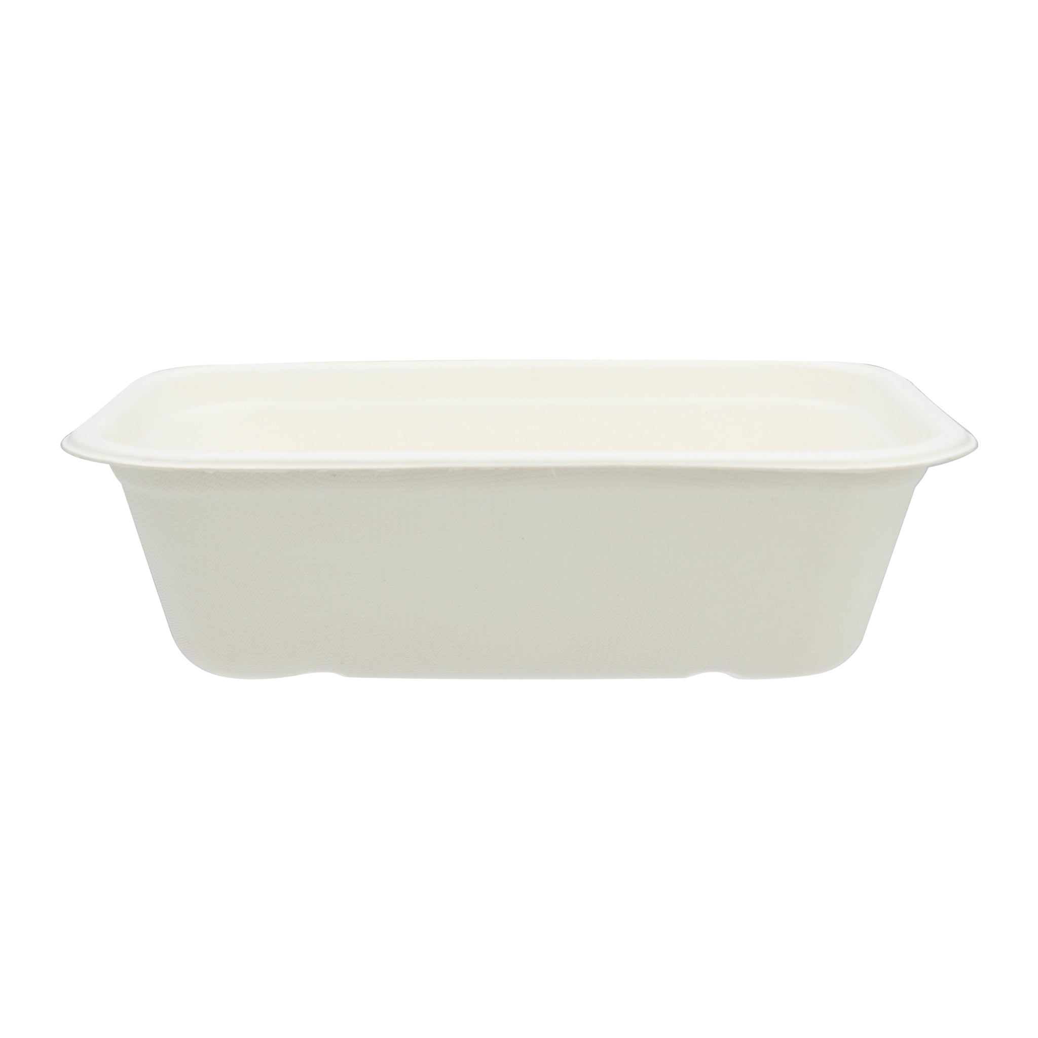 REGENT SUGARCANE FIBRE RECTANGULAR CONTAINER 750ML & LIDS, 20 PCS