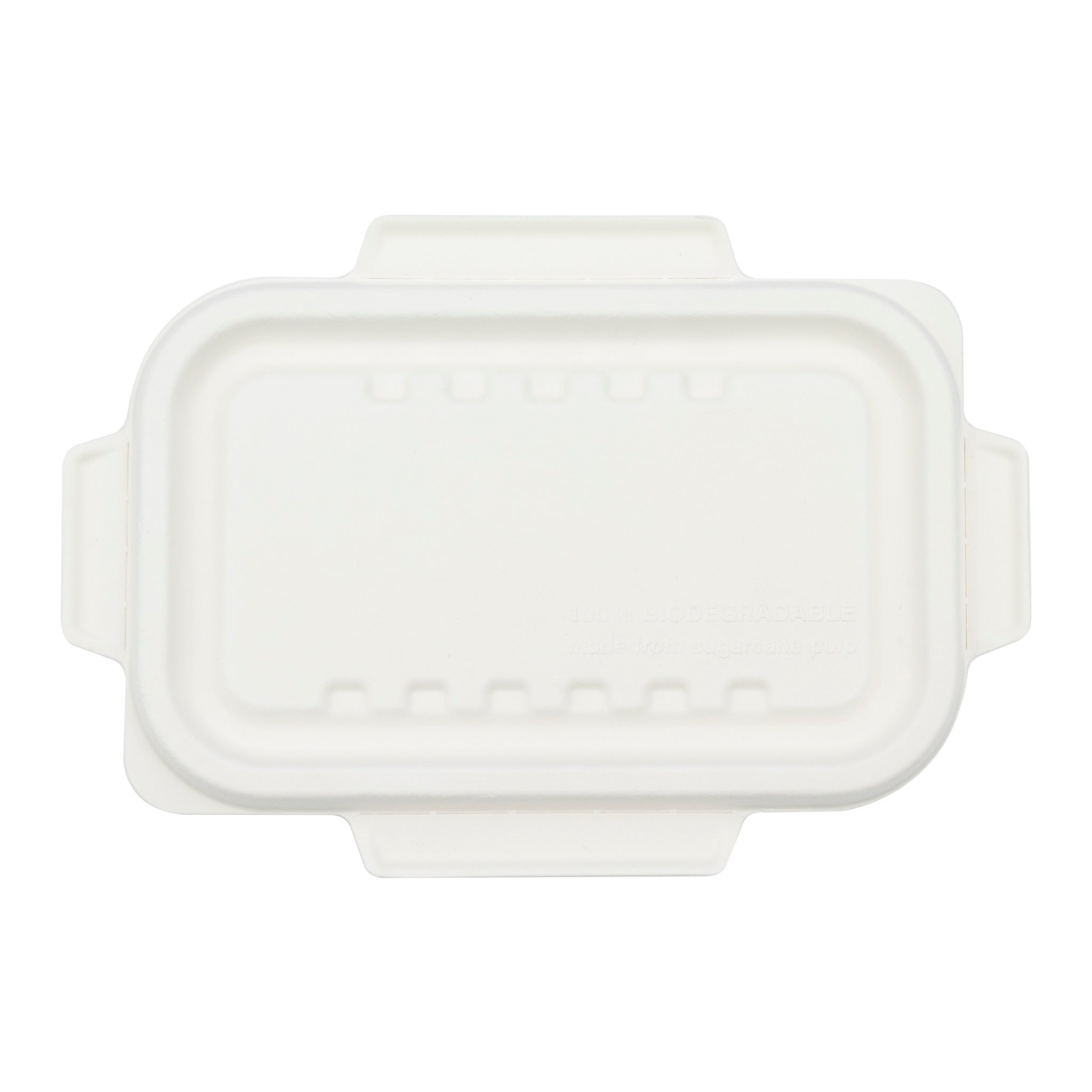 REGENT SUGARCANE FIBRE RECTANGULAR CONTAINER 750ML & LIDS, 20 PCS