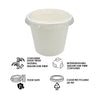 REGENT SUGARCANE FIBRE SAUCE CONTAINER 60ML & PET LIDS, 40 PCS