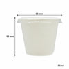 REGENT SUGARCANE FIBRE SAUCE CONTAINER 60ML & PET LIDS, 40 PCS