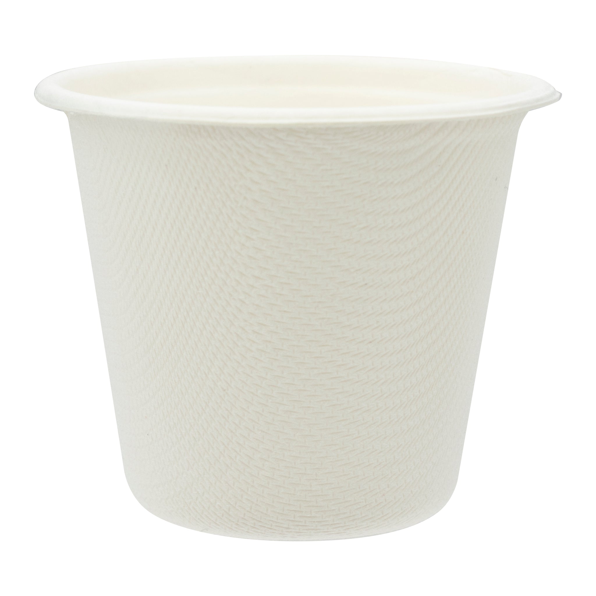 REGENT SUGARCANE FIBRE SAUCE CONTAINER 60ML & PET LIDS, 40 PCS