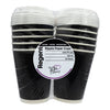 REGENT RIPPLE PAPER CUP BLACK, 350ML & LID 20 PCS