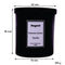 REGENT SCENTED CANDLES (VANILLA) IN A BLACK GLASS JAR WITH BLACK LID, 200G (90X85MM DIA)