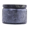 REGENT SCENTED CANDLES VANILLA IN EMBOSSED GLASS JARS, ASST. COLOURS, 100G