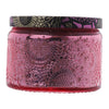 REGENT SCENTED CANDLES VANILLA IN EMBOSSED GLASS JARS, ASST. COLOURS, 100G