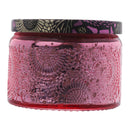 REGENT SCENTED CANDLES (VANILLA) IN EMBOSSED GLASS JARS, ASST. COLOURS, 100GR (50X70MM DIA) Each