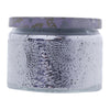 REGENT SCENTED CANDLES VANILLA IN EMBOSSED GLASS JARS, ASST. COLOURS, 100G