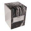 REGENT SCENTED CANDLE GREY JAR LARGE, BLACK ROSE & POMEGRANATE 210G, (103X80MM DIA)