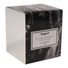 REGENT SCENTED CANDLE GREY JAR SMALL, BLACK ROSE & POMEGRANATE 130G