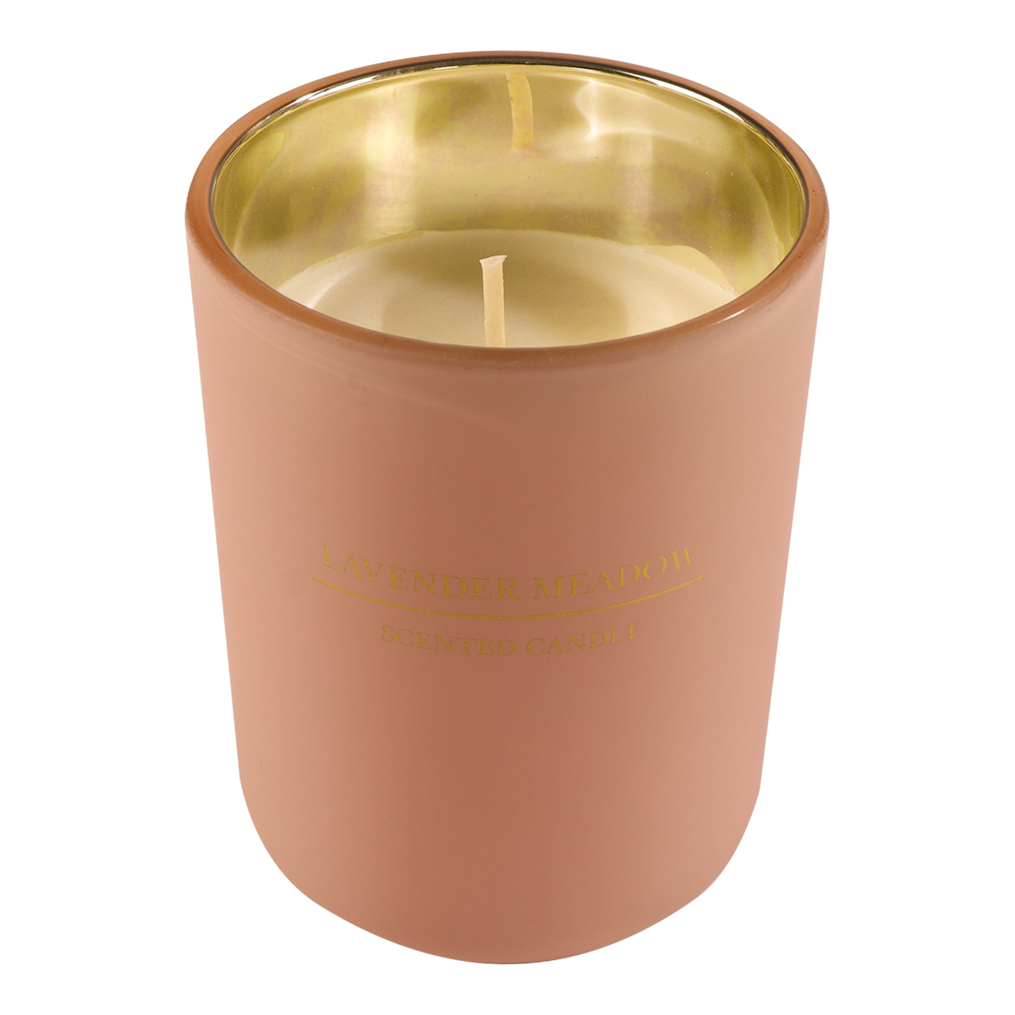 REGENT SCENTED CANDLE PINK JAR LARGE, LAVENDER MEADOW 210G