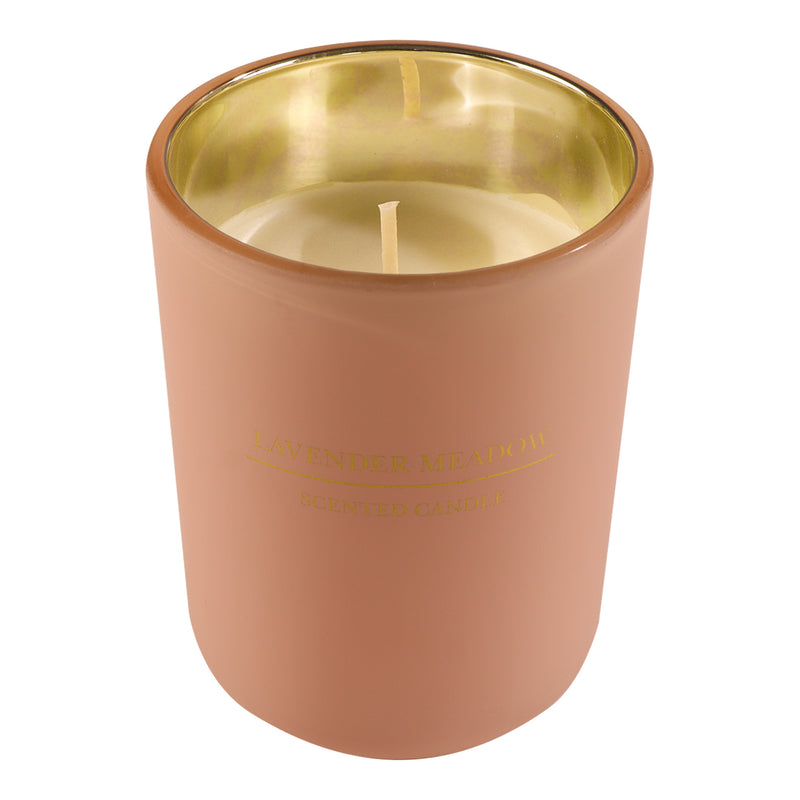 REGENT SCENTED CANDLE PINK JAR LARGE, LAVENDER MEADOW 210GR