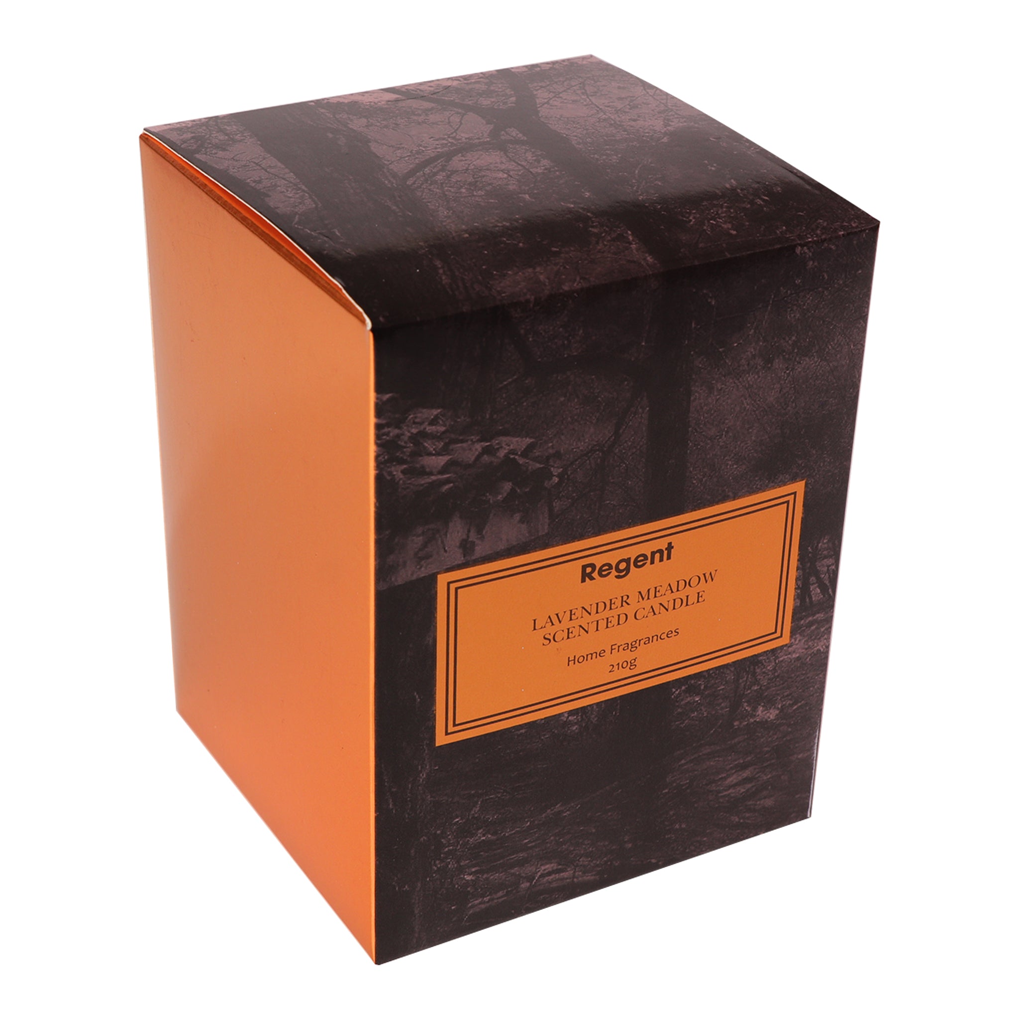 REGENT SCENTED CANDLE PINK JAR LARGE, LAVENDER MEADOW 210G
