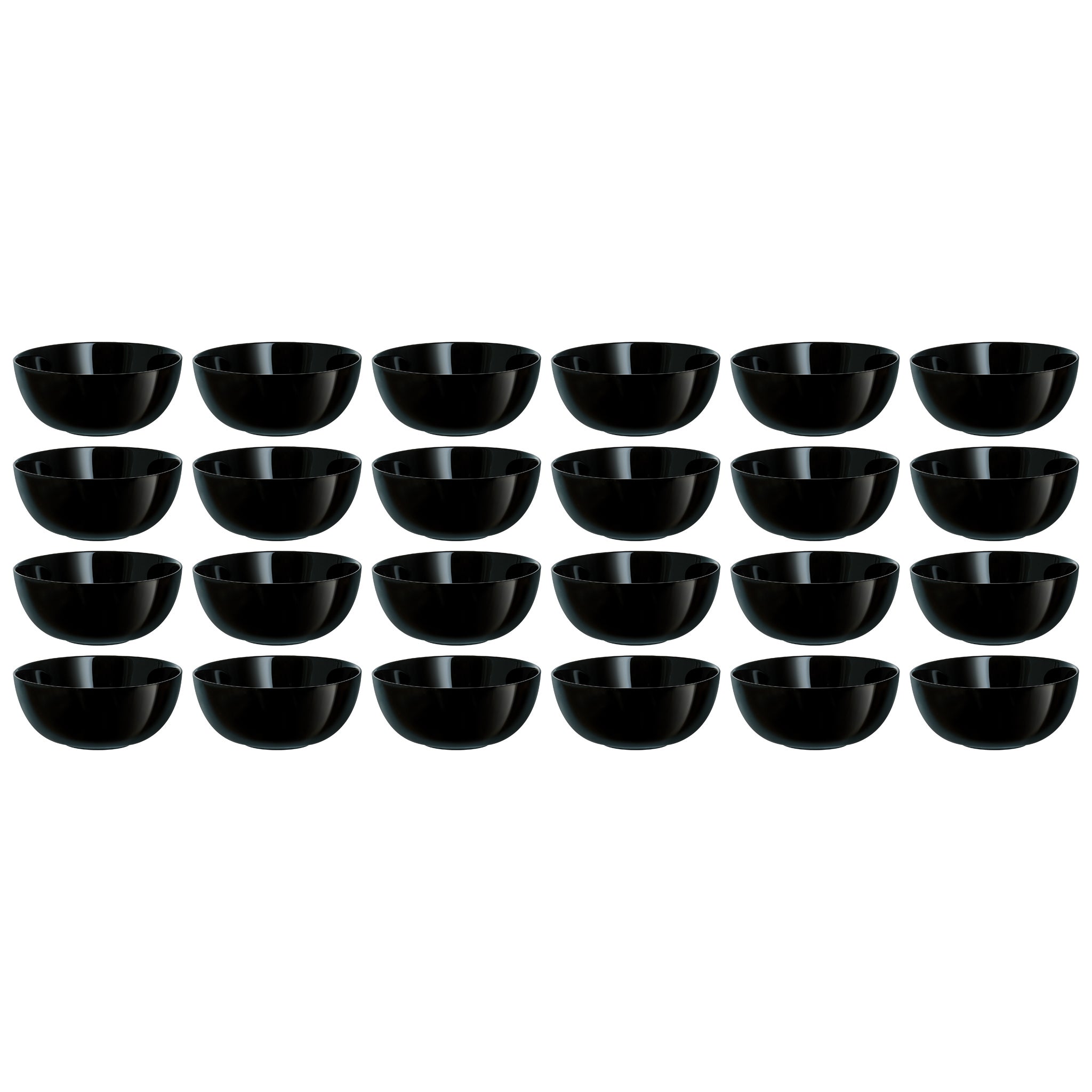 LUMINARC OPAL BLACK BOWL 750ML, 145MM DIA