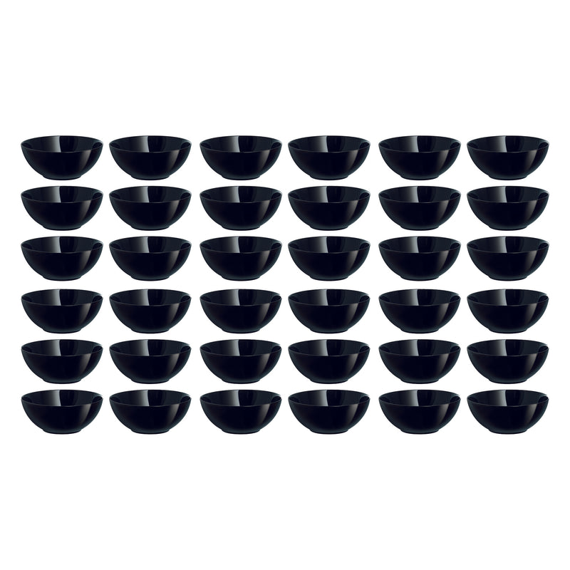 LUMINARC OPAL BLACK SMALL BOWL, 350ML (120MM DIA)