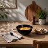 LUMINARC OPAL BLACK SMALL BOWL 350ML, 120MM DIA