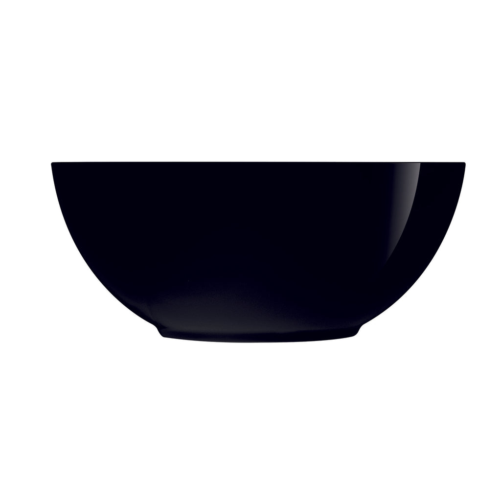 LUMINARC OPAL BLACK SMALL BOWL, 350ML (120MM DIA)