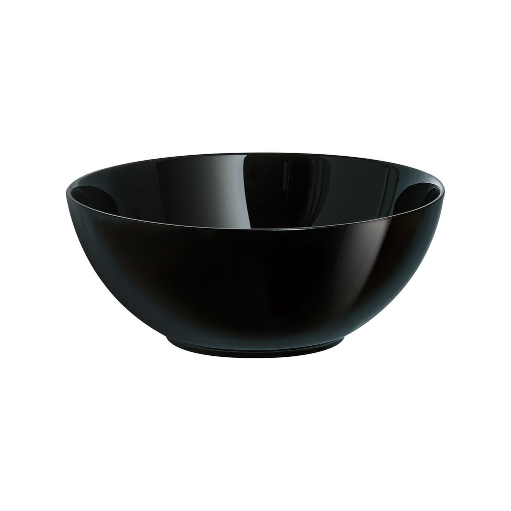 LUMINARC OPAL BLACK SMALL BOWL 350ML, 120MM DIA