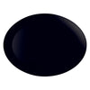 LUMINARC OPAL BLACK OVAL PLATE, (250X330MM)