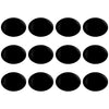 LUMINARC OPAL BLACK OVAL PLATE, 250X330MM