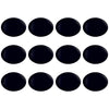 LUMINARC OPAL BLACK OVAL PLATE, (250X330MM)