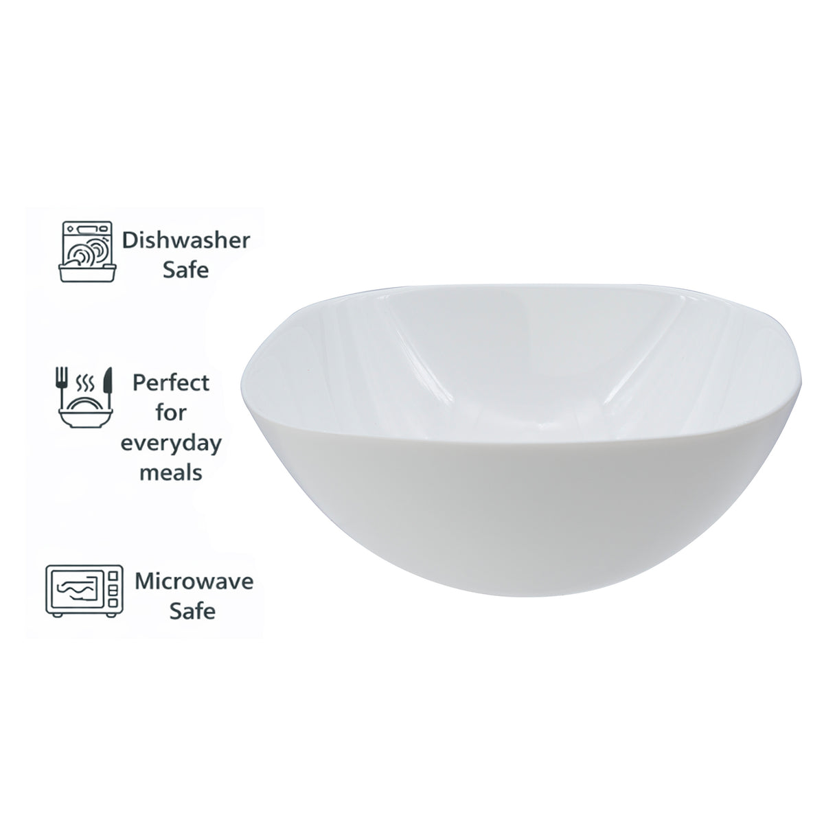 CONSOL OPAL SALAD BOWL LARGE, 3L - 270MM DIA