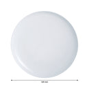 LUMINARC OPAL FRIENDS TIME TEMPERED WHITE PIZZA PLATE, (320MM DIA)