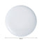 LUMINARC OPAL FRIENDS TIME TEMPERED WHITE PIZZA PLATE, (320MM DIA)