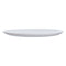 LUMINARC OPAL FRIENDS TIME TEMPERED WHITE PIZZA PLATE, (320MM DIA)