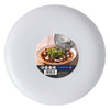 LUMINARC OPAL FRIENDS TIME TEMPERED WHITE PIZZA PLATE, 320MM DIA