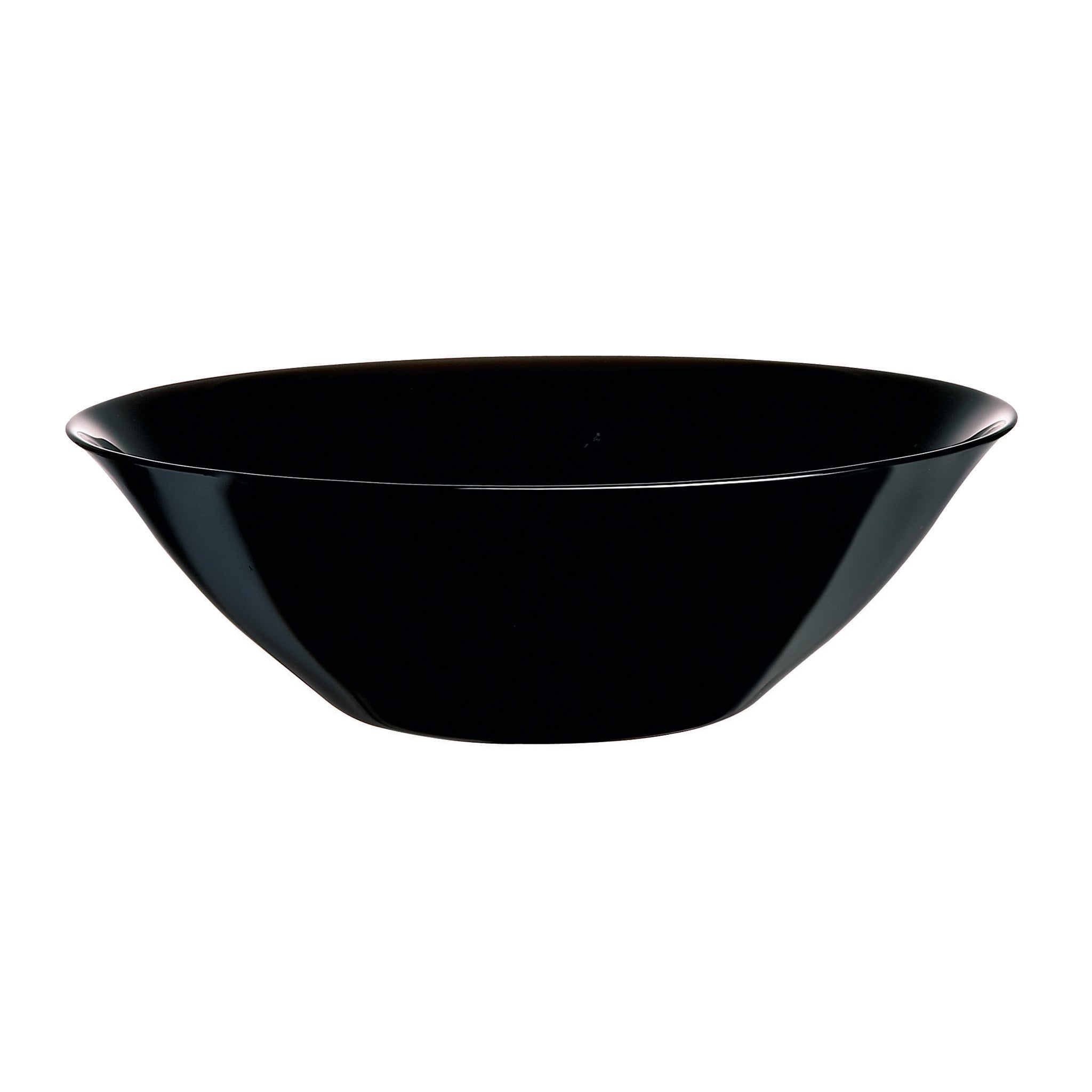 LUMINARC OPAL CARINE BLACK SALAD BOWL 3L, 270MM DIA