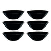 LUMINARC OPAL CARINE BLACK SALAD BOWL 3L, 270MM DIA