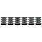 LUMINARC OPAL BLACK SOUP BOWL, 780ML (200MM DIA)