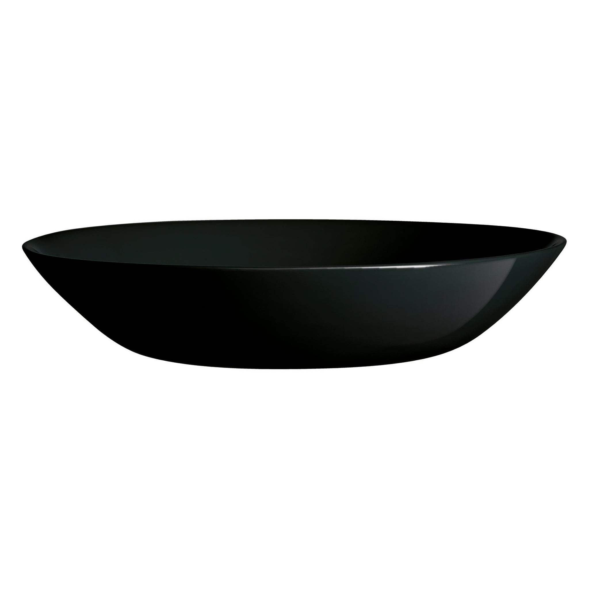 LUMINARC OPAL BLACK SOUP BOWL 780ML, 200MM DIA