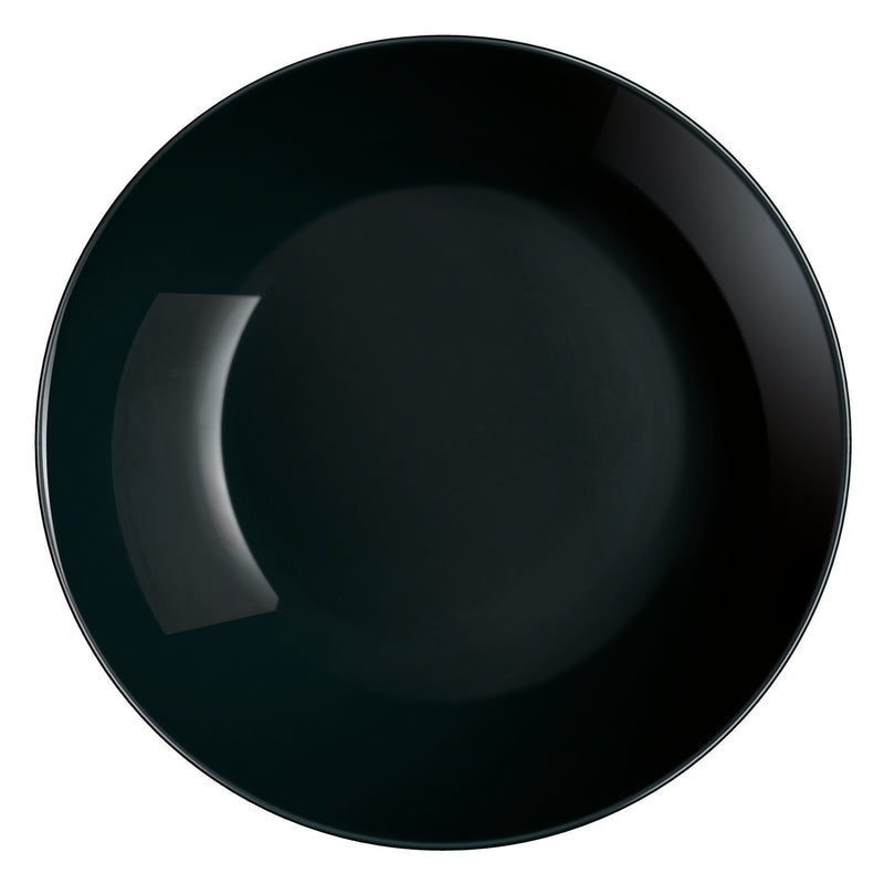 LUMINARC OPAL BLACK SOUP BOWL, 780ML (200MM DIA)