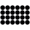 LUMINARC OPAL BLACK SIDE PLATE, 190MM DIA